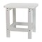 Flash Furniture White Side Table and 2 Folding Adirondack Chairs JJ-C14505-2-T14001-WH-GG - alternate 3